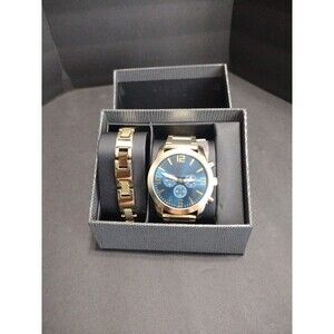 Gold Tone Watch and matching Bracelet nib From Macy's